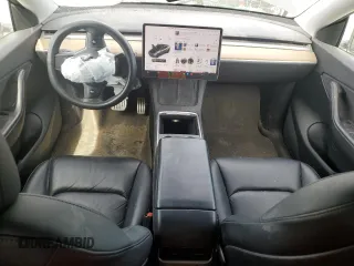 2021 Tesla Model Y Performance with VIN 5YJYGDEF2MF262273, listed as a Copart auction lot 50569245 with 90,879 mi miles and Salvage Title. Bid and sale history available at DreamBid. Image 8.