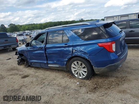 2020 Ford Explorer Limited с VIN 1FMSK7FH5LGB26418, выставлен на аукционе Copart как лот 59122295 с пробегом 124 463 миль миль и Списание • Salvage title. История ставок и продаж доступна на DreamBid. Изображение 2.