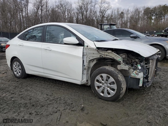 2015 Hyundai Accent SE with VIN KMHCT4AE9FU916291, listed as a Copart auction lot 42399725 with 89,352 mi miles and Salvage Title. Bid and sale history available at carsss.com. Image 4.
