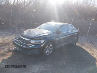 2022 Volkswagen Jetta SE with VIN 3VW7M7BU2NM010929, listed as a IAAI auction lot 41196295 with 4,258 mi miles and . Bid and sale history available at DreamBid. Image 17.