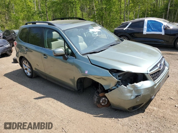 2015 Subaru Forester Touring z VIN JF2SJCWC9FH590977, wystawiony jako Copart lot #58822285 z przebiegiem 161 715 mil mil oraz Czysty tytuł • Clean title. Historia ofert i sprzedaży dostępna na DreamBid. Obrazek 4.