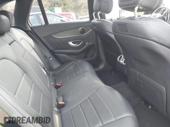 2018 Mercedes-Benz GLC with VIN WDC0G4KB9JV074128, listed as a IAAI auction lot 41793026 with 46,669 mi miles. Bid and sale history available at carsss.com. Image 8.