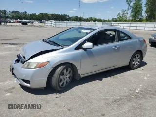 2008 Honda Civic Cpe LX with VIN 2HGFG12668H533850, listed as a Copart auction lot 53074755 with 106,093 mi miles and Salvage Title. Bid and sale history available at carsss.com. Image 1.
