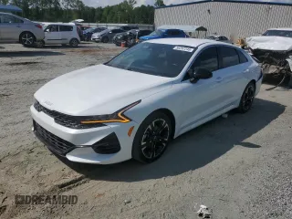 2022 Kia K5 GT-Line z VIN 5XXG64J23NG151358, wystawiony jako Copart lot #56297245 z przebiegiem 30 116 mil mil oraz Szkoda całkowita • Salvage title. Historia ofert i sprzedaży dostępna na DreamBid. Obrazek 1.