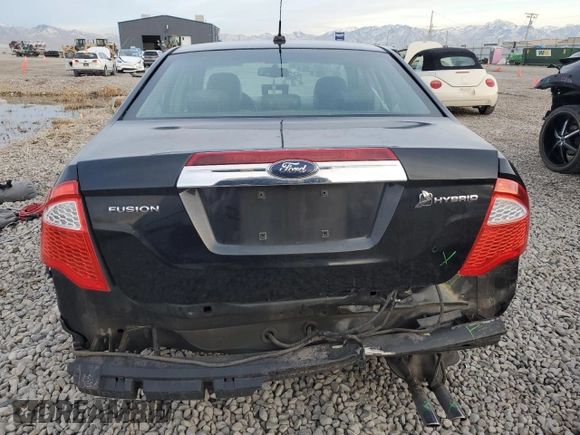 2010 Ford Fusion Hybrid with VIN 3FADP0L38AR152523, listed as a Copart auction lot 85360864 with 189,030 mi miles and Salvage Title. Bid and sale history available at DreamBid. Image 6.