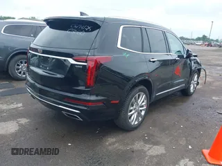 2022 Cadillac XT6 Premium Luxury with VIN 1GYKPDRS6NZ156380, listed as a IAAI auction lot 42542067 with 42,563 mi miles and . Bid and sale history available at DreamBid. Image 4.