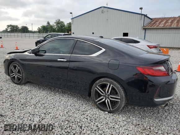 2016 Honda Accord Touring with VIN 1HGCT2B07GA005988, listed as a Copart auction lot 60739935 with 144,337 mi miles and Clean title. Bid and sale history available at DreamBid. Image 2.