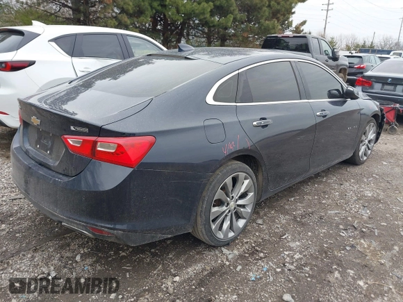 2016 Chevrolet Malibu Premier with VIN 1G1ZH5SX6GF262547, listed as a IAAI auction lot 41905127 with 181,183 mi miles and . Bid and sale history available at DreamBid. Image 4.