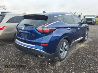 2021 Nissan Murano SL with VIN 5N1AZ2CJ0MC101260, listed as a IAAI auction lot 42296090 with 106,884 mi miles and . Bid and sale history available at DreamBid. Image 1.