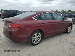 2015 Chrysler 200 Limited with VIN 1C3CCCAB1FN671313, listed as a Copart auction lot 53088965 with 154,170 mi miles and Clean Title. Bid and sale history available at carsss.com. Image 3.