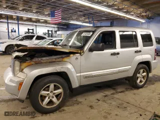 2009 Jeep Liberty Limited with VIN 1J8GN58K39W537063, listed as a Copart auction lot 41483495 with 0 mi miles and Salvage Title. Bid and sale history available at carsss.com. Image 1.
