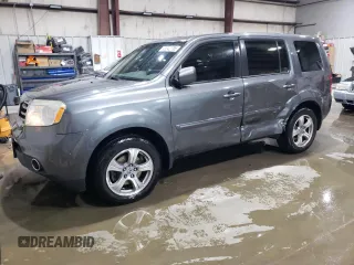 2013 Honda Pilot EX-L with VIN 5FNYF3H55DB022280, listed as a Copart auction lot 45342795 with 132,567 mi miles and Salvage Title. Bid and sale history available at carsss.com. Image 1.