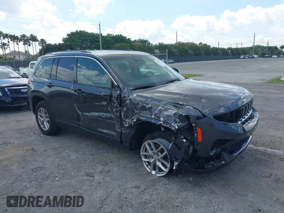2024 Jeep Grand Cherokee Altitude z VIN 1C4RJHAG7RC703637, wystawiony jako IAAI lot #42046042 z przebiegiem 11 280 mil mil oraz . Historia ofert i sprzedaży dostępna na DreamBid. Obrazek 1.