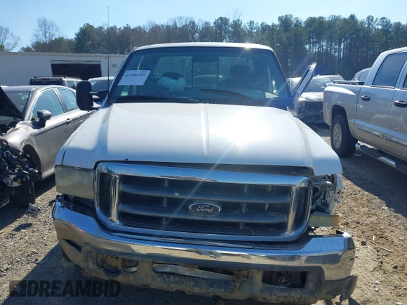2001 Ford Super Duty F-250 XL with VIN 1FTNX20F91EB78284, listed as a IAAI auction lot 41480709 with 360,885 mi miles. Bid and sale history available at carsss.com. Image 12.