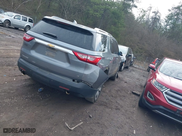 2018 Chevrolet Traverse LT Leather with VIN 1GNERHKW2JJ184968, listed as a IAAI auction lot 41467091 with 167,118 mi miles. Bid and sale history available at carsss.com. Image 4.