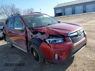 2019 Subaru Forester Touring with VIN JF2SKAWC3KH474394, listed as a IAAI auction lot 41758918 with 63,953 mi miles and . Bid and sale history available at DreamBid. Image 6.