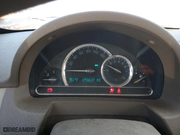 2008 Chevrolet HHR LT with VIN 3GNCA23D78S714403, listed as a Copart auction lot 46475365 with 258637 miles and Salvage Title. Bid and sale history available at carsss.com. Image 9.