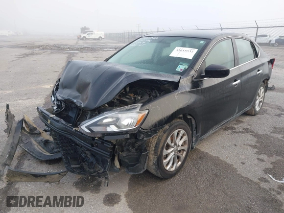 2019 Nissan Sentra SV with VIN 3N1AB7AP2KY204765, listed as a IAAI auction lot 41615532 with 170,565 mi miles and . Bid and sale history available at DreamBid. Image 2.