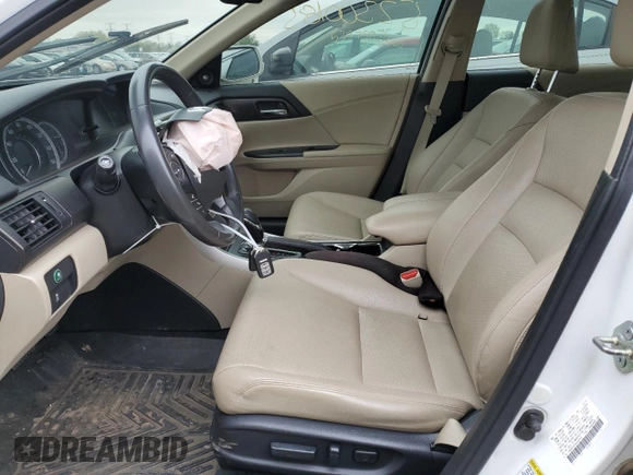 2014 Honda Accord EX-L with VIN 1HGCR2F83EA064385, listed as a Copart auction lot 52300185 with 95,464 mi miles and Salvage Title. Bid and sale history available at carsss.com. Image 7.