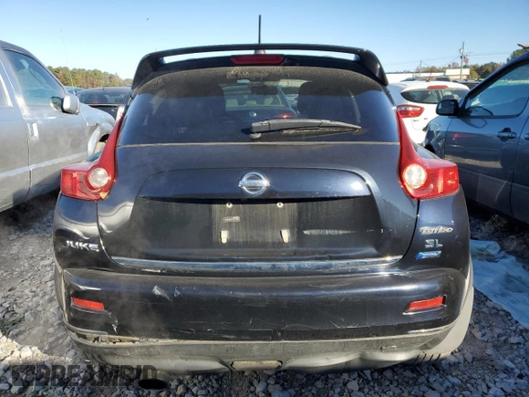2012 Nissan Juke SL with VIN JN8AF5MRXCT104429, listed as a Copart auction lot 82559014 with Not Provided miles and Salvage Title. Bid and sale history available at carsss.com. Image 6.