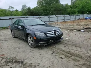 2011 Mercedes-Benz C 300 Sport with VIN WDDGF8BB5BR174600, listed as a Copart auction lot 56768265 with 142,253 mi miles and Salvage title. Bid and sale history available at DreamBid. Image 13.