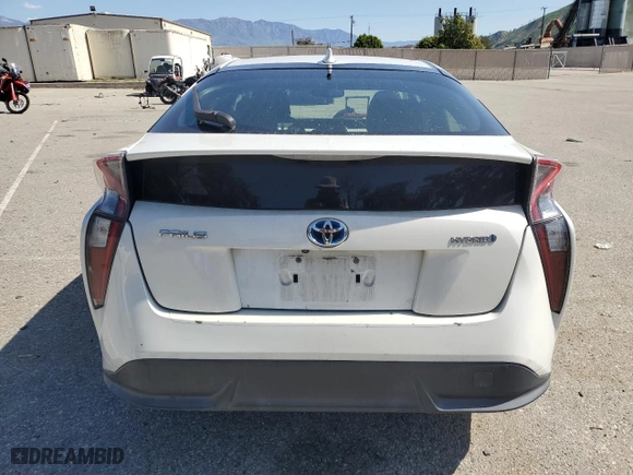 2016 Toyota Prius Four with VIN JTDKARFU9G3018526, listed as a Copart auction lot 51855165 with 67,736 mi miles and Salvage Title. Bid and sale history available at carsss.com. Image 6.