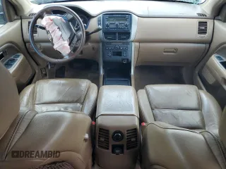 2006 Honda Pilot EX-L with VIN 2HKYF18536H554183, listed as a Copart auction lot 54327565 with 260,871 mi miles and Salvage Title. Bid and sale history available at DreamBid. Image 8.