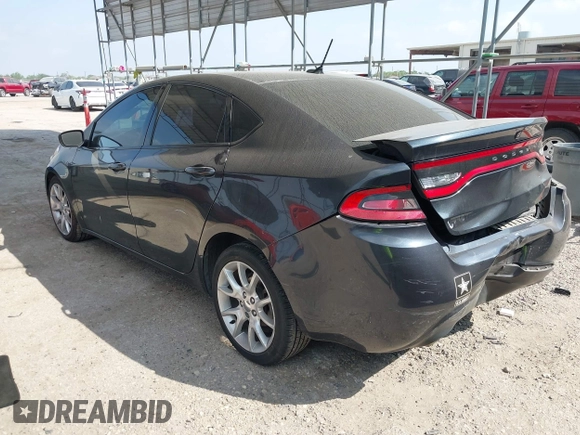 2013 Dodge Dart SXT with VIN 1C3CDFBA8DD310667, listed as a IAAI auction lot 42053760 with 124,933 mi miles and . Bid and sale history available at carsss.com. Image 3.