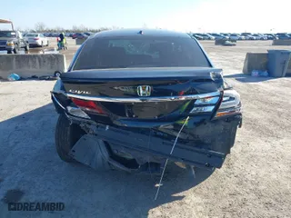 2013 Honda Civic Sdn EX-L with VIN 2HGFB2F91DH513718, listed as a IAAI auction lot 41651185 with 95,668 mi miles. Bid and sale history available at carsss.com. Image 17.