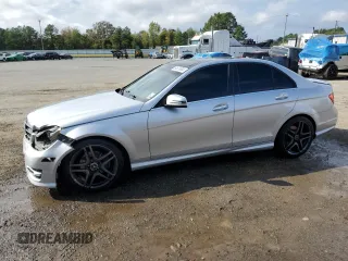 2014 Mercedes-Benz C 250 Sport with VIN WDDGF4HB2EA967498, listed as a Copart auction lot 80678684 with 149,980 mi miles and Salvage title. Bid and sale history available at DreamBid. Image 1.