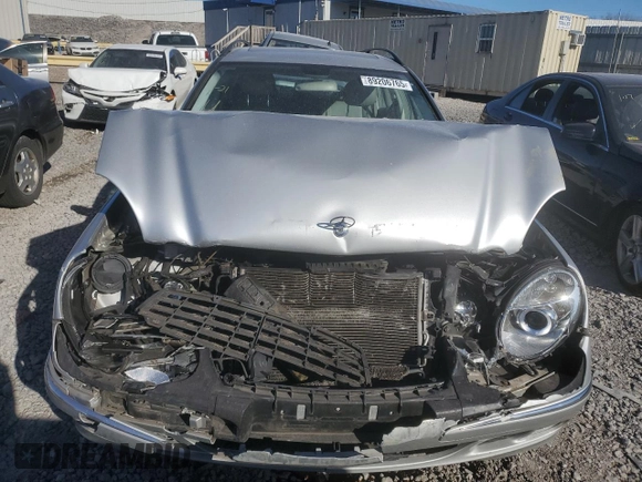 2005 Mercedes-Benz E 320 with VIN WDBUH65J45A674862, listed as a Copart auction lot 89206765 with 231,291 mi miles and Salvage Title. Bid and sale history available at DreamBid. Image 5.