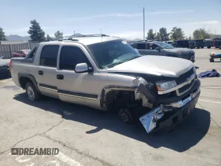 2004 Chevrolet Avalanche Z66 with VIN 3GNEC12T74G332634, listed as a Copart auction lot 63546524 with 241,366 mi miles and Salvage Title. Bid and sale history available at carsss.com. Image 4.