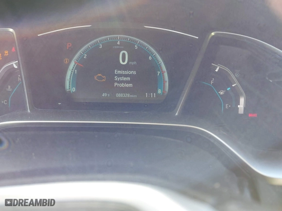 2017 Honda Civic Sedan EX with VIN 19XFC2F70HE020804, listed as a IAAI auction lot 41503623 with 88,328 mi miles. Bid and sale history available at carsss.com. Image 7.