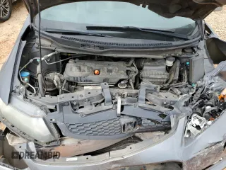 2012 Honda Civic Cpe LX with VIN 2HGFG3B55CH536959, listed as a Copart auction lot 52423345 with 178,650 mi miles and Salvage Title. Bid and sale history available at carsss.com. Image 12.