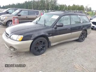 2002 Subaru Legacy Outback L.L. Bean with VIN 4S3BH806227640256, listed as a IAAI auction lot 42558751 with 200,451 mi miles and . Bid and sale history available at DreamBid. Image 2.