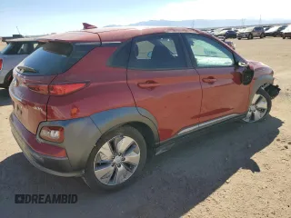 2021 Hyundai Kona Limited z VIN KM8K33AGXMU123814, wystawiony jako Copart lot #72368224 z przebiegiem Nie podano mil oraz Szkoda całkowita • Salvage title. Historia ofert i sprzedaży dostępna na DreamBid. Obrazek 3.