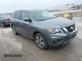 2019 Nissan Pathfinder S z VIN 5N1DR2MM7KC593207, wystawiony jako IAAI lot #41639401 z przebiegiem 71 494 mil mil oraz . Historia ofert i sprzedaży dostępna na DreamBid. Obrazek 1.