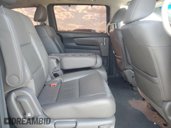 2012 Honda Odyssey EX-L with VIN 5FNRL5H64CB105215, listed as a Copart auction lot 53634125 with 149,310 mi miles and Salvage Title. Bid and sale history available at carsss.com. Image 11.