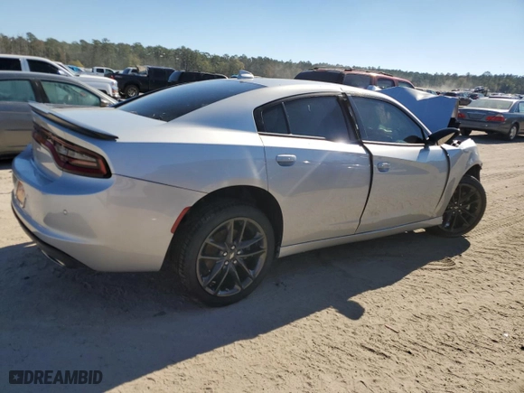 2023 Dodge Charger SXT with VIN 2C3CDXJG2PH706077, listed as a Copart auction lot 82049434 with 0 mi miles and Salvage Title. Bid and sale history available at carsss.com. Image 3.