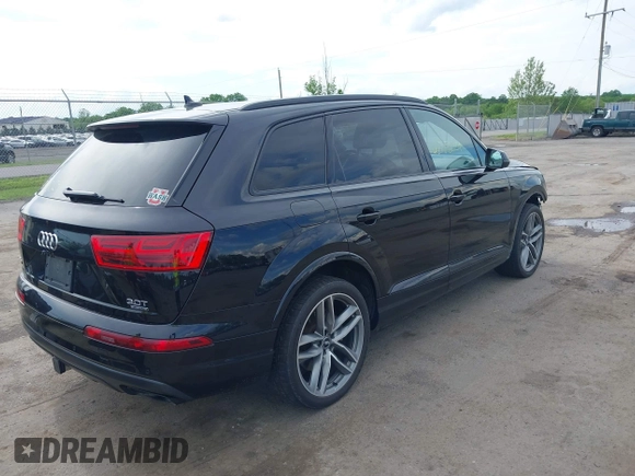 2018 Audi Q7 Prestige z VIN WA1VAAF75JD013490, wystawiony jako IAAI lot #42188029 z przebiegiem 124 894 mil mil oraz . Historia ofert i sprzedaży dostępna na DreamBid. Obrazek 4.