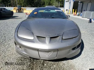 2001 Pontiac Firebird with VIN 2G2FS22K212111085, listed as a Copart auction lot 75265794 with 168,151 mi miles and Salvage Title. Bid and sale history available at carsss.com. Image 5.