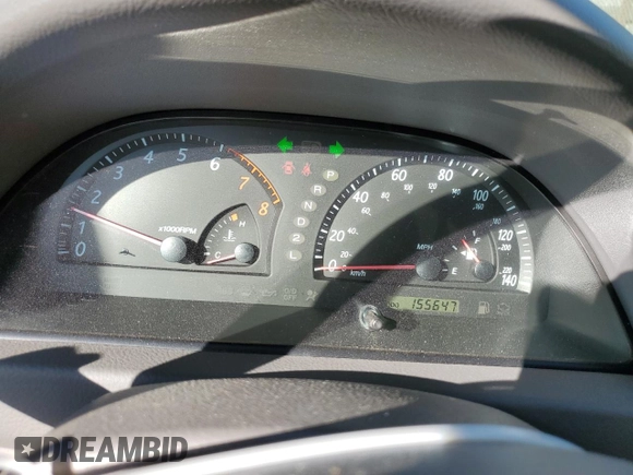 2004 Toyota Camry LE with VIN 4T1BE32K54U292071, listed as a Copart auction lot 85594064 with 155,647 mi miles and Salvage Title. Bid and sale history available at carsss.com. Image 9.