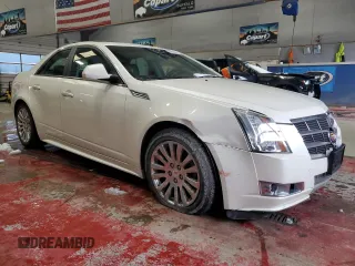 2010 Cadillac CTS Performance with VIN 1G6DL5EV2A0114340, listed as a Copart auction lot 42876755 with 81,760 mi miles and Clean Title. Bid and sale history available at carsss.com. Image 4.