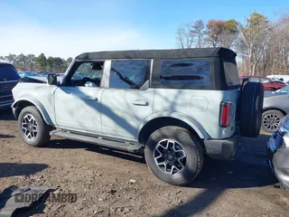 2023 Ford Bronco with VIN 1FMEE5BP0PLB92975, listed as a IAAI auction lot 41668612 with 7,846 mi miles. Bid and sale history available at carsss.com. Image 14.