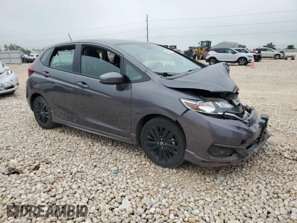 2020 Honda Fit Sport z VIN 3HGGK5G68LM711514, wystawiony jako Copart lot #54650065 z przebiegiem Nie podano mil oraz Szkoda całkowita • Salvage title. Historia ofert i sprzedaży dostępna na DreamBid. Obrazek 4.