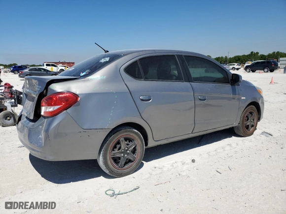 2017 Mitsubishi Mirage G4 ES with VIN ML32F3FJ2HHF08563, listed as a Copart auction lot 49829165 with 100,492 mi miles and Salvage Title. Bid and sale history available at carsss.com. Image 3.