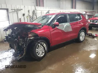 2023 Mitsubishi Outlander ES z VIN JA4J3TA80PZ009900, wystawiony jako Copart lot #44241325 z przebiegiem 38 486 mil mil oraz Szkoda całkowita • Salvage title. Historia ofert i sprzedaży dostępna na DreamBid. Obrazek 1.
