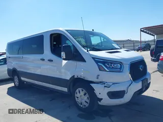 2023 Ford Transit Passenger XL with VIN 1FBAX2YG2PKA59910, listed as a IAAI auction lot 41663186 with 60,803 mi miles and . Bid and sale history available at DreamBid. Image 13.