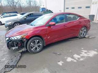 2021 Nissan Sentra SV with VIN 3N1AB8CV2MY316583, listed as a IAAI auction lot 41481784 with 25,985 mi miles and . Bid and sale history available at DreamBid. Image 20.