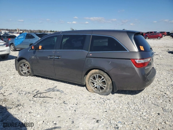 2011 Honda Odyssey EX-L with VIN 5FNRL5H65BB056377, listed as a Copart auction lot 53291945 with 0 mi miles and Clean Title. Bid and sale history available at carsss.com. Image 2.